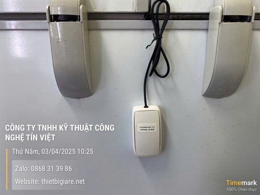 cảnh báo nhiệt độ tủ lạnh vắc xin về điện thoại