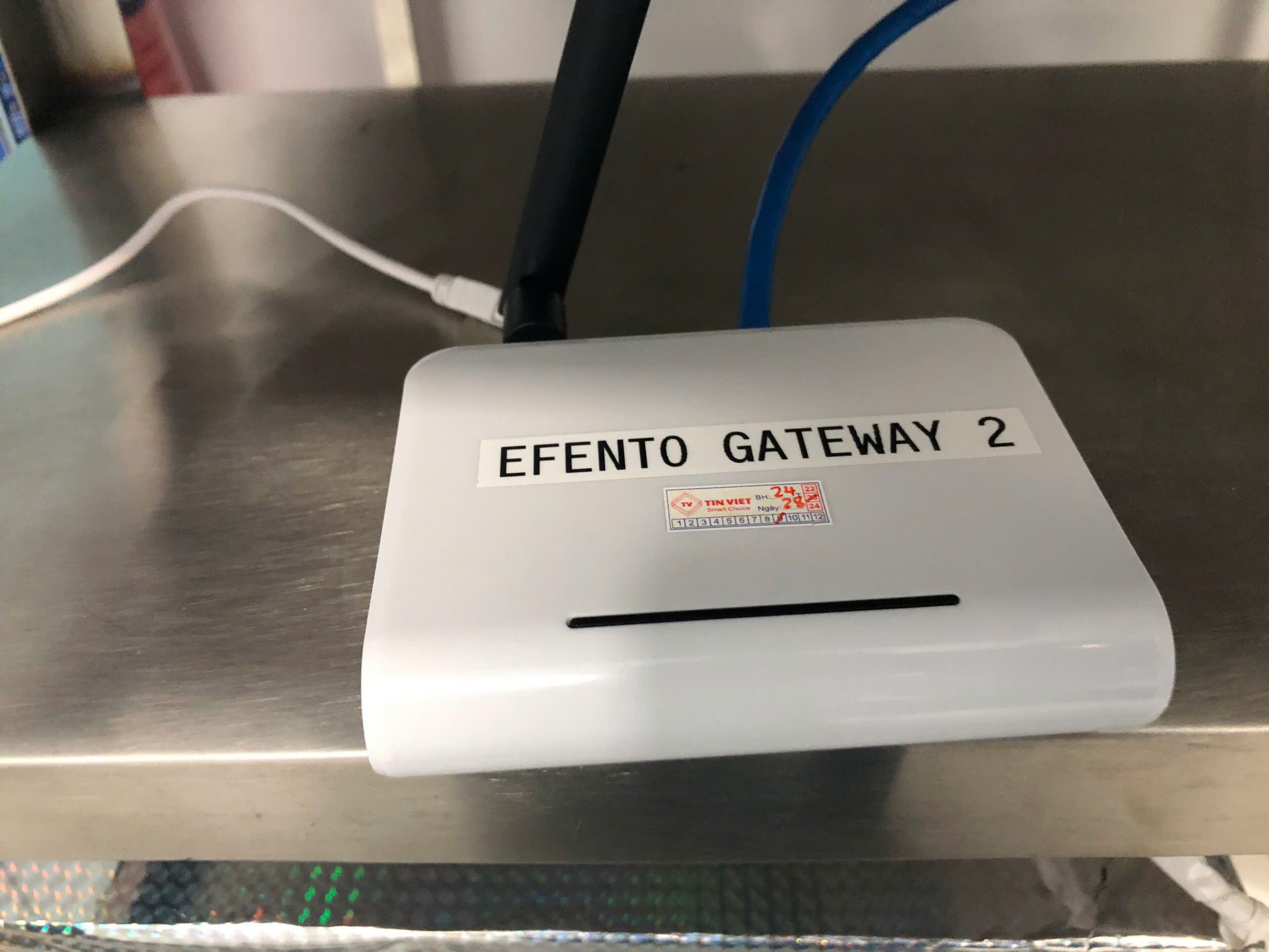 Efento Gateway thu tín hiệu tập trung