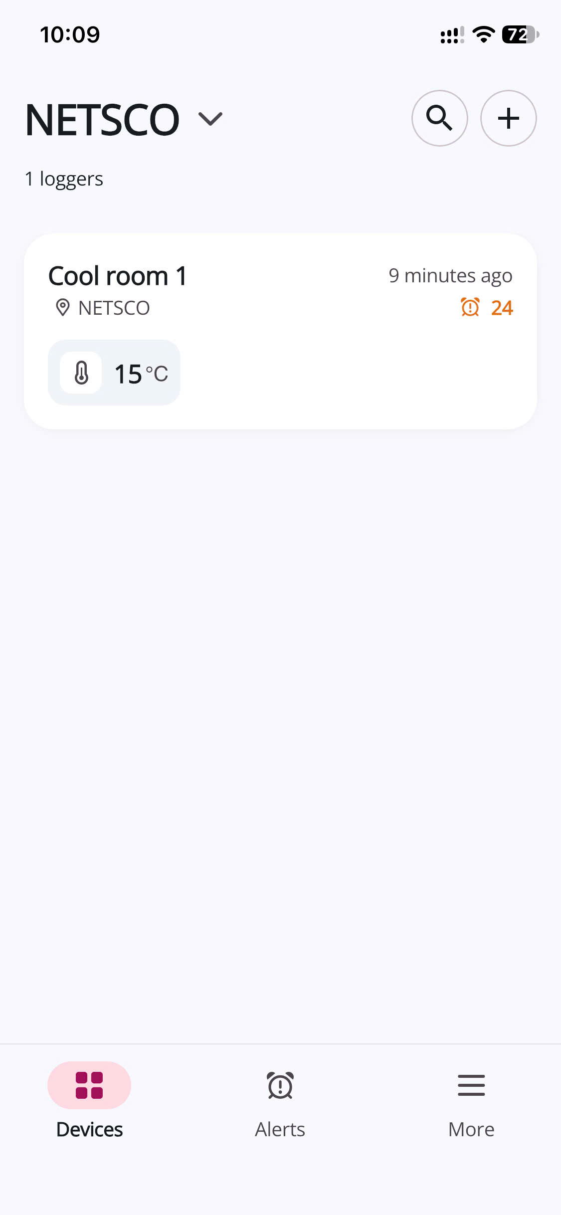 Theo dõi nhiệt độ kho lạnh từ xa qua App